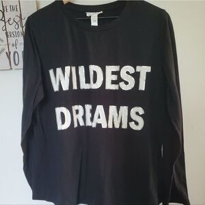 Just Be Black Wildest Dreams Loungewear Long Sleeve Shirt Size 2XL